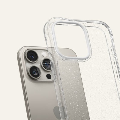 Produktbild Cyrill Cecile iPhone 15 Pro 6.1" glitter clear ACS06764 (Apple iPhone 15 Pro)