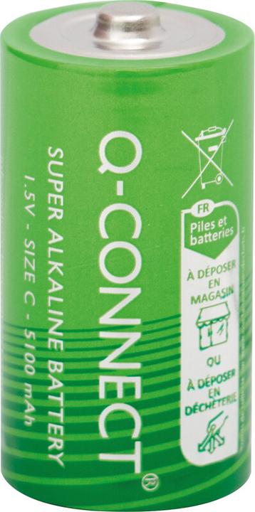 Actual product image Q-Connect Alkaline (2 pcs., C, 5700 mAh)