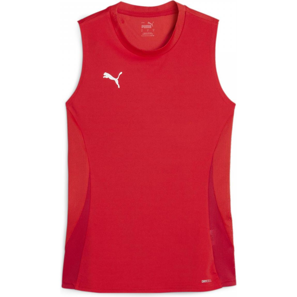 Thumbnail - Puma, Damen, Sportshirt, teamGOAL Sleeveless Jersey Wmns (XS), Schwarz, XS