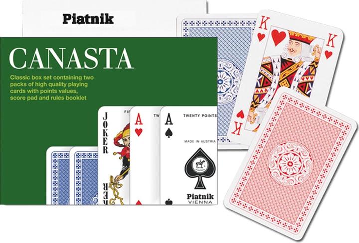 Piatnik 2302 - Canasta con blocchetto segnapunti - acquista su