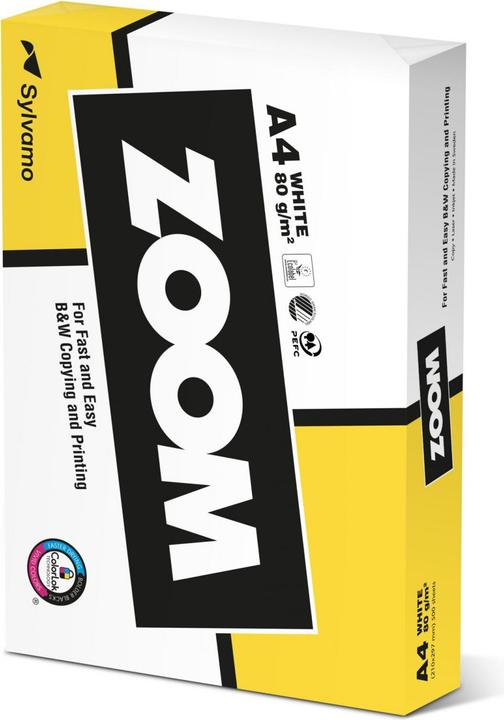 Actual product image Zoom Kopierpapier 80g 500 Blatt (80 g/m², 500 x, A4)