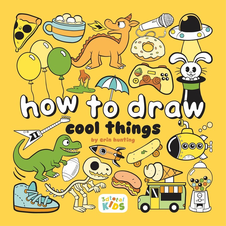 Produktbild How to Draw Cool Things (Englisch, Hunting Erin, 2023)