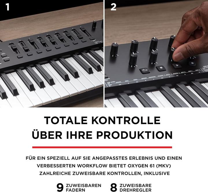 Image du produit M-Audio Oxygen 61 MKV (Clavier)