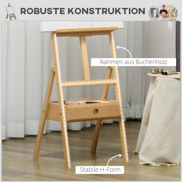 Actual product image Vinsetto Easel height adjustable