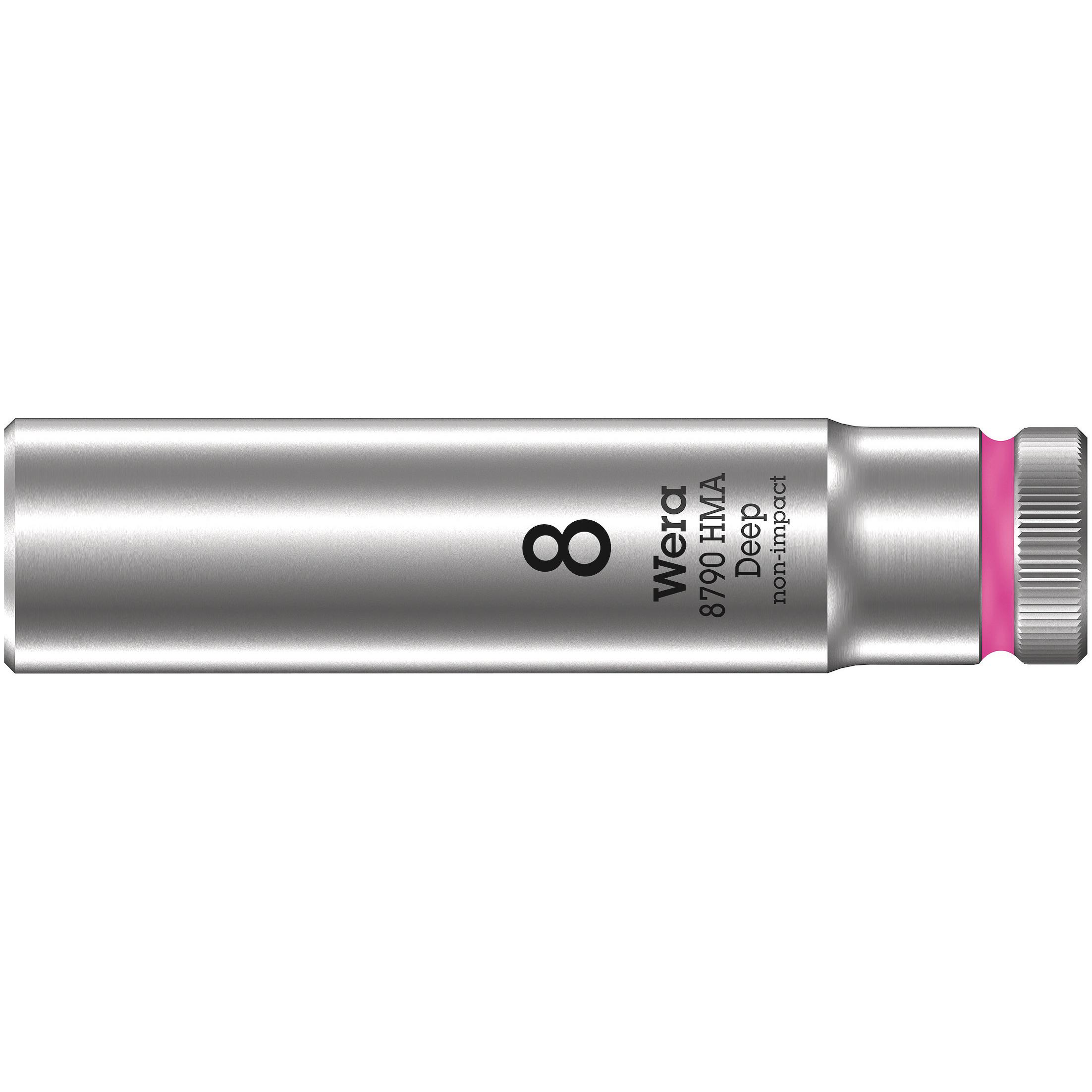 Wera, Steckschlüssel + Stecknuss, 8790 HMA Deep 8,0 (8 mm)