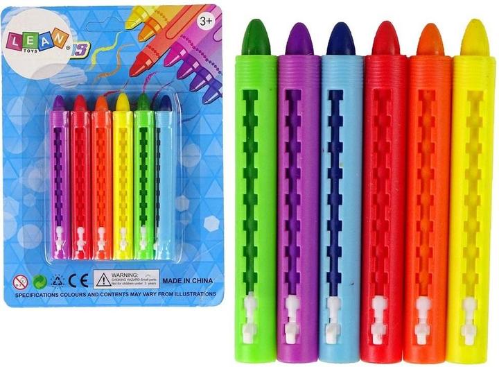 Produktbild Lean Toys Pastellkreiden 6 Stk (6x)