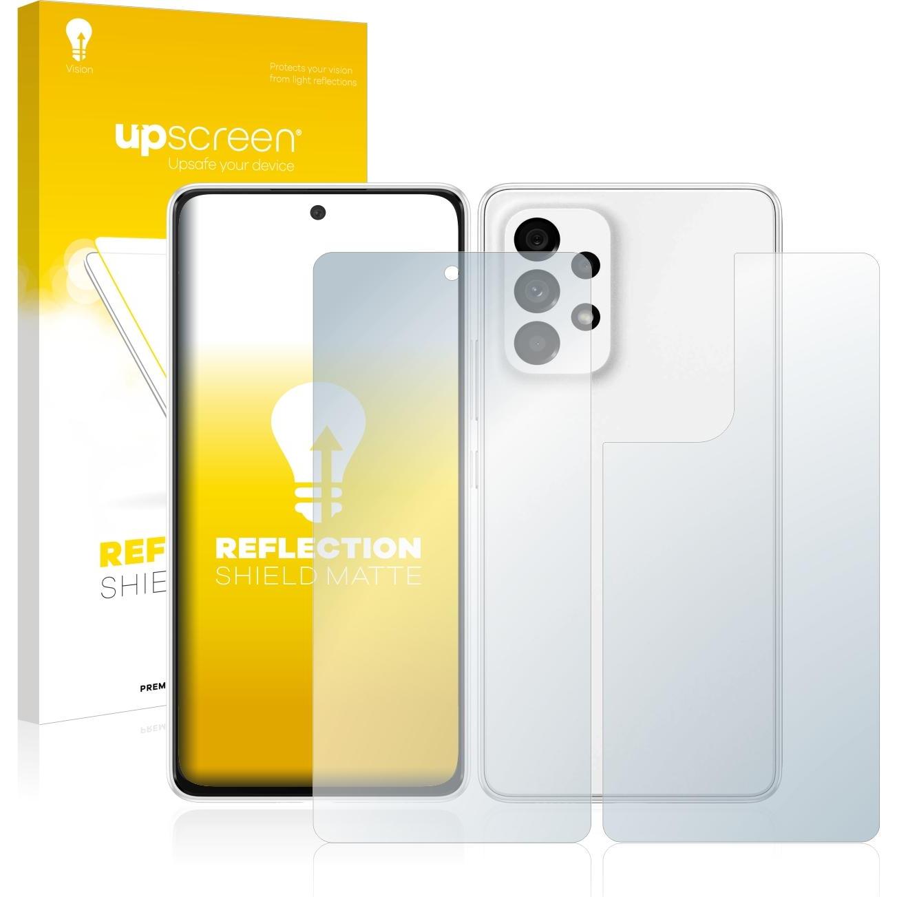 Thumbnail - upscreen Reflection Shield Displayschutz Matt (1 Stück, Samsung Galaxy A53 5G), Smartphone Schutzfolie, Grau