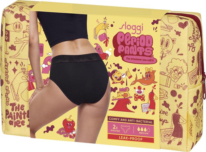 Sloggi Period Pants Hipster Medium 2P (S)