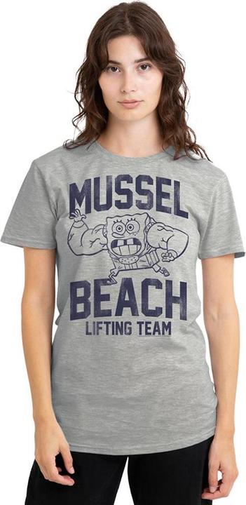 Produktbild Spongebob Squarepants Mussel Beach TShirt meliert (L)