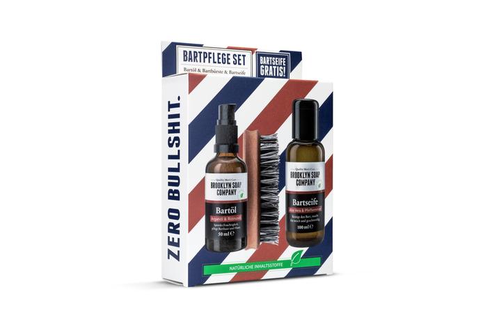 Produktbild Brooklyn Soap Company BS Set Small Bartöl+Bartseife (100 ml)