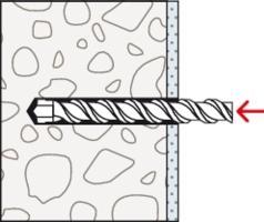 Image du produit Fischer Collier de serrage à clipser FC 9-12 GR gris