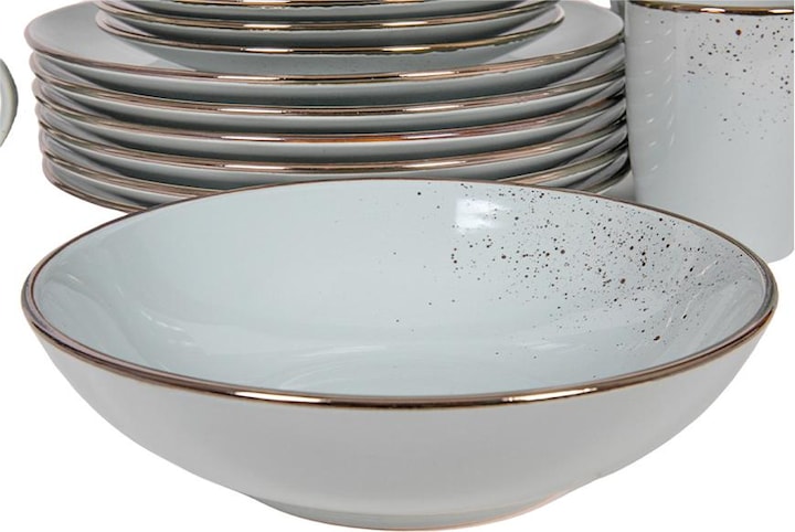 Immagine prodotto Tavola 30-teiliges Geschirr-Set Lucca grau (30 Pezzo/i)