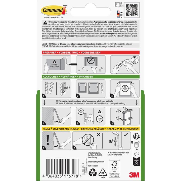 Actual product image Command Hanging Strips S and M, Value Pack