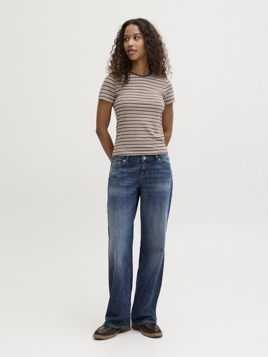 Actual product image JJXX Jxgigi Str Ss Stripe Tee Jrs Sn (L)