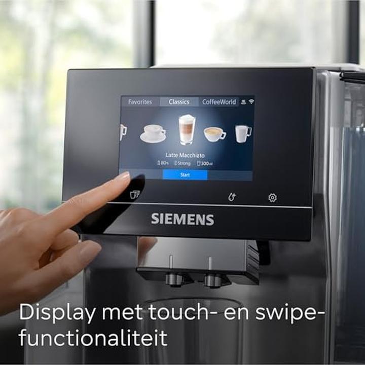 Actual product image Siemens TQ715R03 EQ 700 Integral Coffee Machine