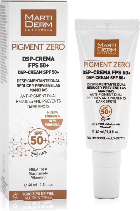 Martiderm Pigment Zero DSP-Cream SPF50+ (Sonnencreme, SPF 50, 40 ml)