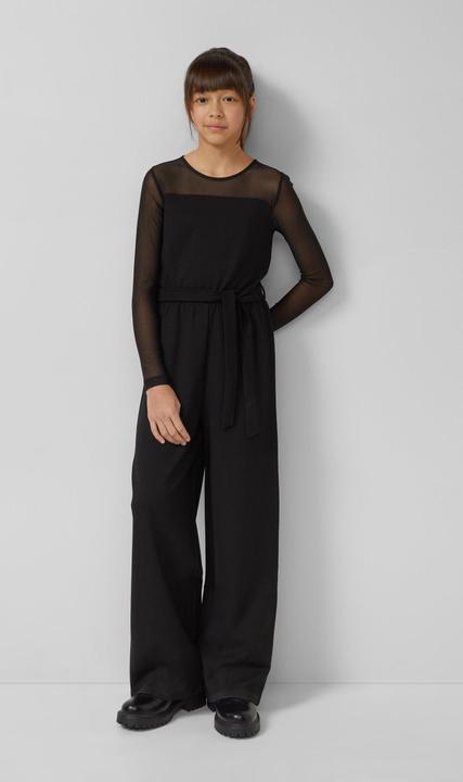Produktbild s.Oliver Overall Elastischer Jumpsuit und Mesh-Details (152)