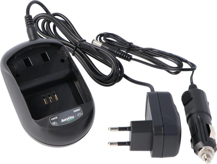 Produktbild AccuCell Ladegerät für den Camcorder TOSHIBA Camileo S20, PX1685 (Ladegerät)