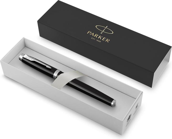 Produktbild Parker Pen IM Black Lacquer C.C. (Silber, Schwarz, 1 x)