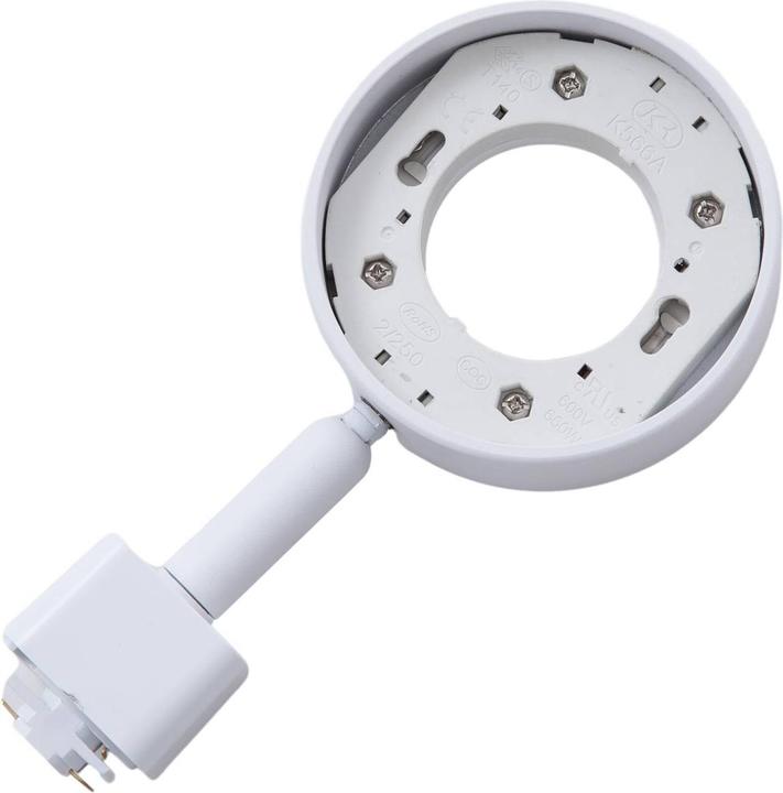 Produktbild Prios Jardani Spot für 1-Phasen-Schiene weiss (GX53)