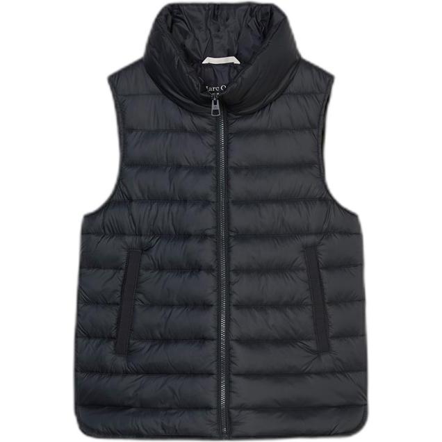 Marc O'Polo, Damen, Weste, Daunenweste Damen, Blau, (38)