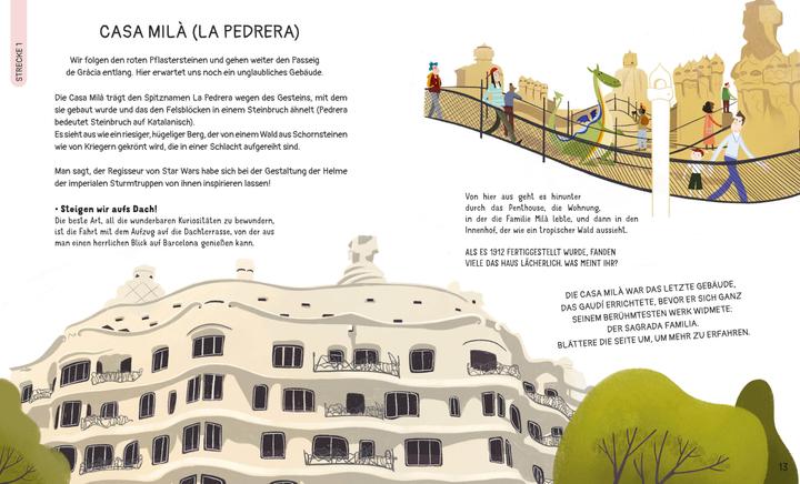 Actual product image National Geographic Barcelona für kleine Entdecker. Reiseführer für Kinder (German, Daniela Celli, Laura Re, Qontent, 2024)