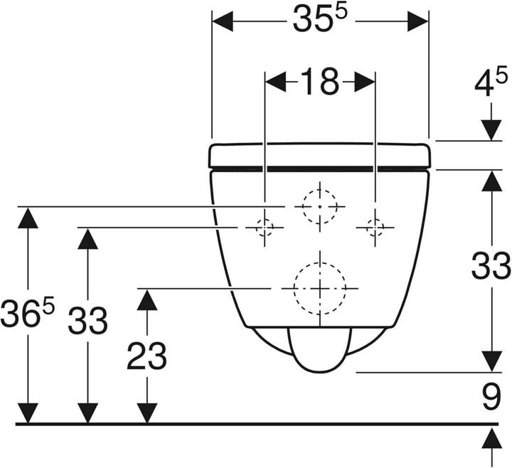 Actual product image Geberit iCon Set