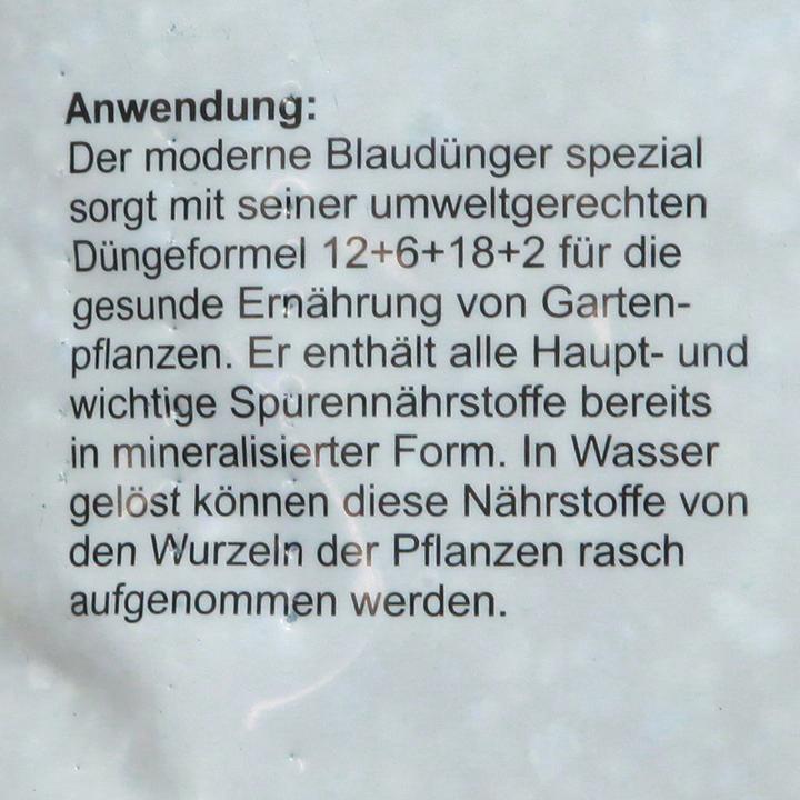 Image du produit Beckmann Engrais bleu spécial (2.50 kg)