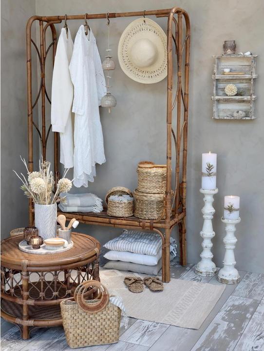 Immagine prodotto Chic Antique Scaffale a muro a forma di vecchio mattone, bianco (9 x 30 x 45 cm)