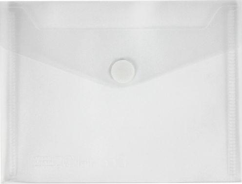 Actual product image Herba-Plastic Document pouch A6 with Velcro fastener 10 pieces colourless (A6, 10x)