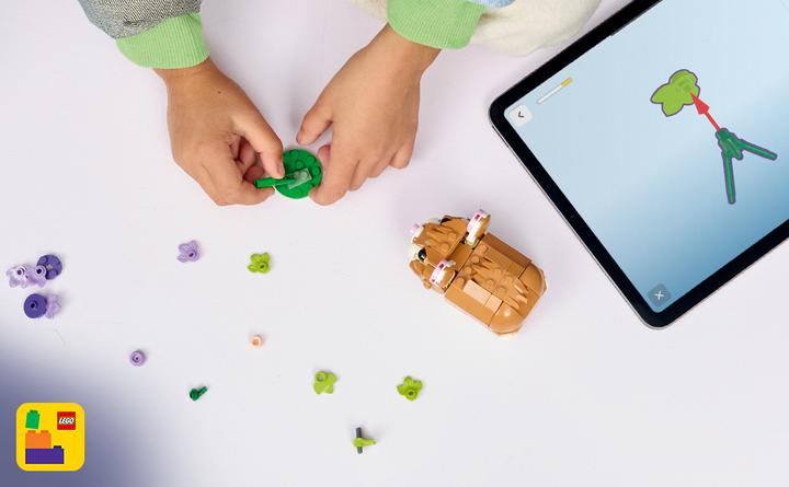 Image du produit LEGO Niedlicher Hamster mit Blume (31376, LEGO Creator Expert)