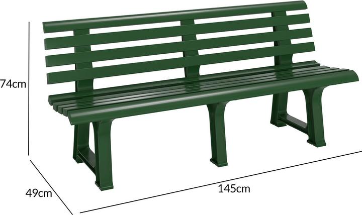 Actual product image Casaria Garden bench