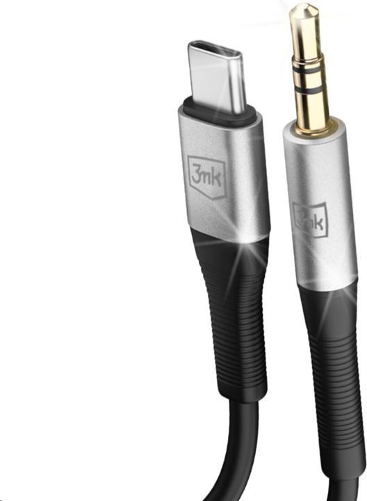 Image du produit 3MK USB C — 3.5mm Klinke (1 m, Jack 3,5 mm (AUX))