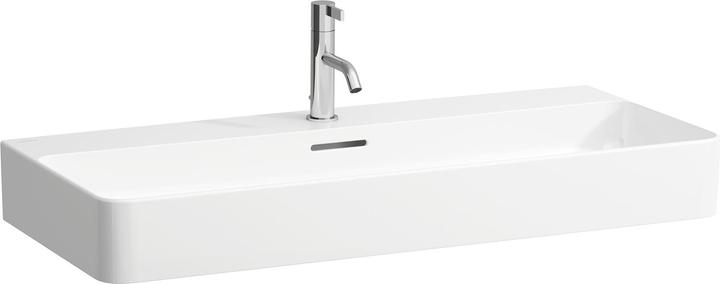 Actual product image Laufen VAL washbasin, undermount, without tap hole, with overflow, 950x420mm, H810287 (985 mm, 230 mm)