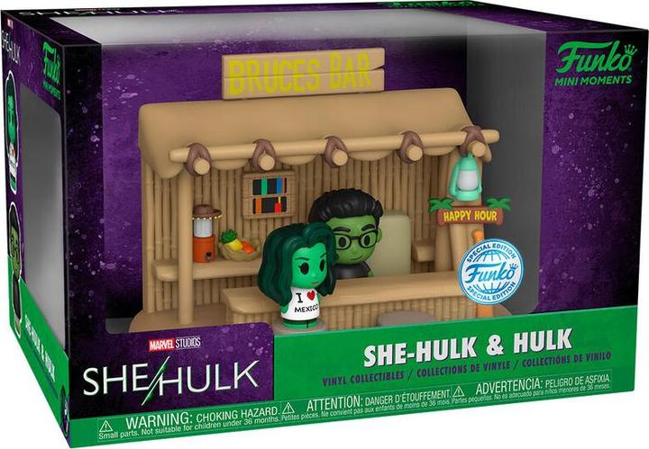 Produktbild Funko POP Mini Moments Marvel She-Hulk Tiki Bar Scene