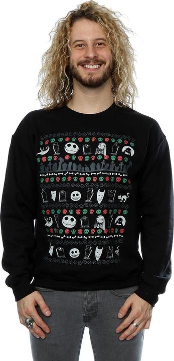 Produktbild Disney Nightmare Before Christmas Festive Icons Sweatshirt (XL)