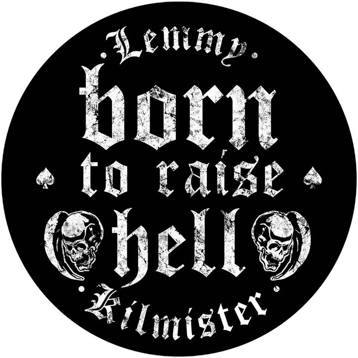 Actual product image Lemmy Born To Raise Hell Patch (1 x)