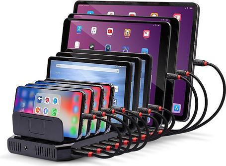 Actual product image Lindy 30W USB Type A & C Charger For charging two devices simultaneously with Power Delivery (30 W, 2 ports)