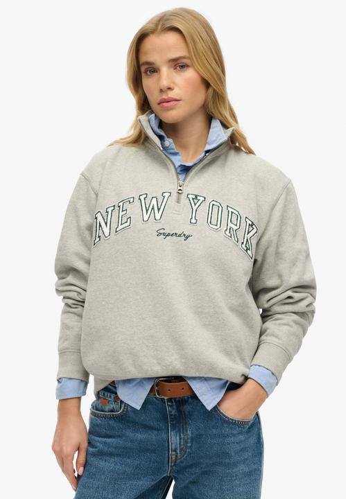 Image du produit Superdry Sweat à col zippé et motif appliqué Athletic Essentials (L)