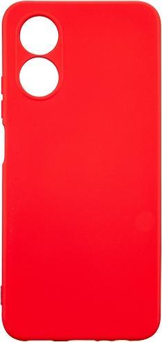 Actual product image Beline Case Silicone Oppo A17 czerwony/red (Oppo A17k)