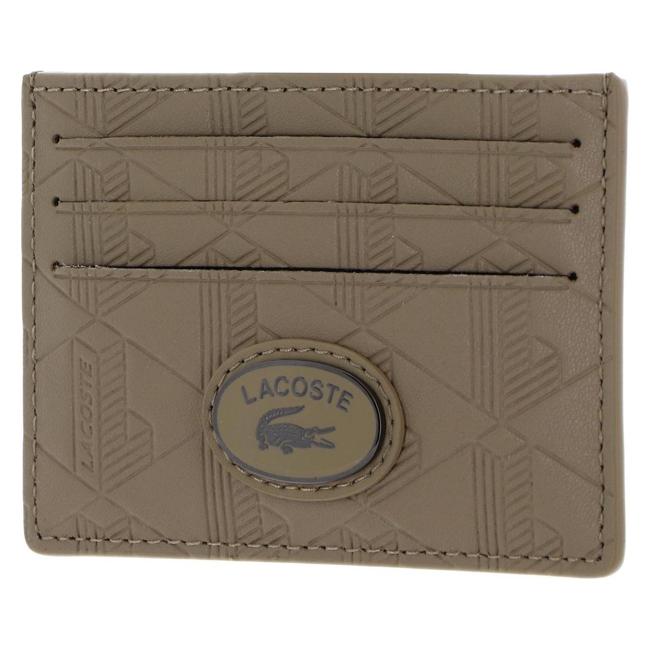 Lacoste, Herren, Portemonnaie, Nomogramme Cc Holder, Braun