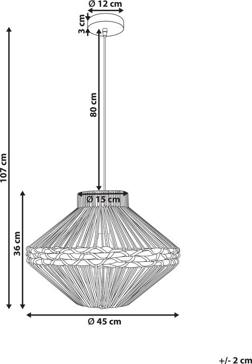 Image du produit Beliani Rabacca (E27)