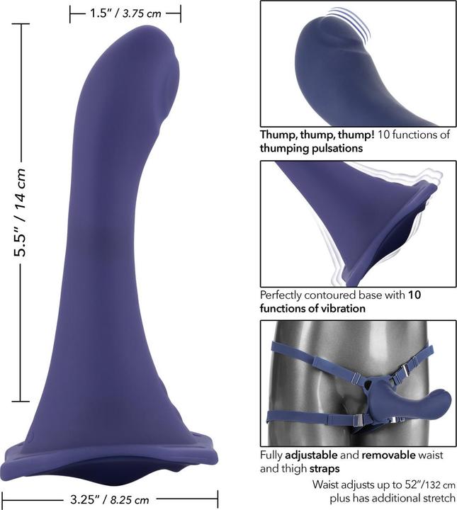 Produktbild CalExotics Her Royal Harness Me2 Thumper