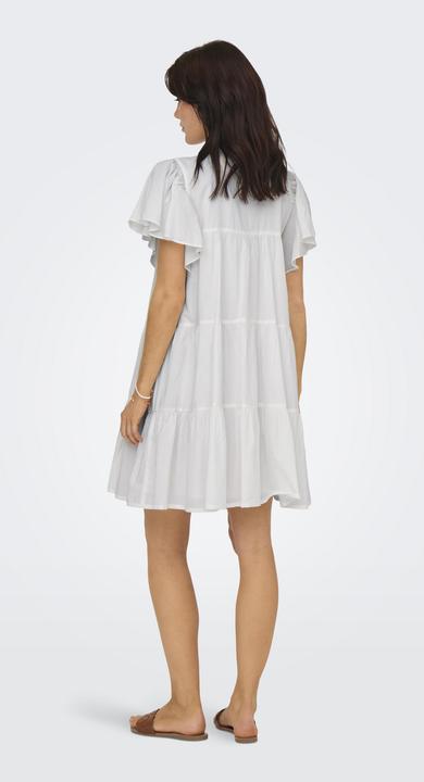 Actual product image JdY Locker geschnitten Hemdkragen Puffärmel Kurzes Kleid Kleid (XS)