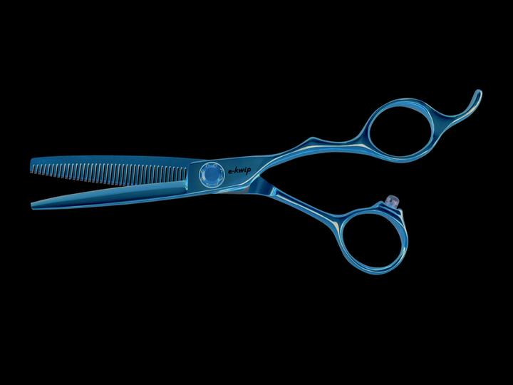 Actual product image E-kwip Kuro Rose Gold modelling scissors (13.97 cm)