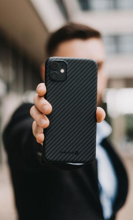 Produktbild Evelatus Apple iPhone 11 Pro Max Premium Carbon Case ECCI11 Juodas (Apple iPhone 11 Pro Max)