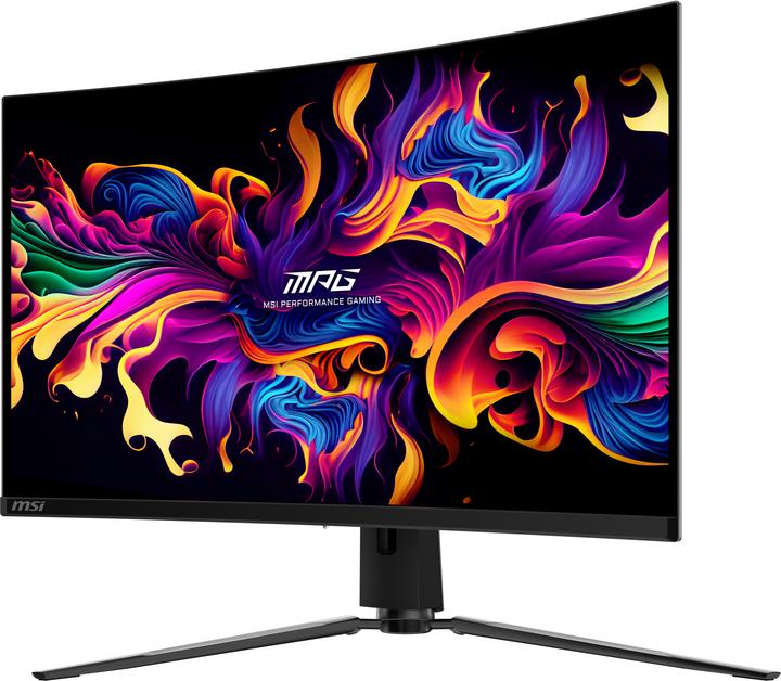 Actual product image MSI MPG 321CURX QD-OLED (3840 x 2160 Pixels, 31.50")