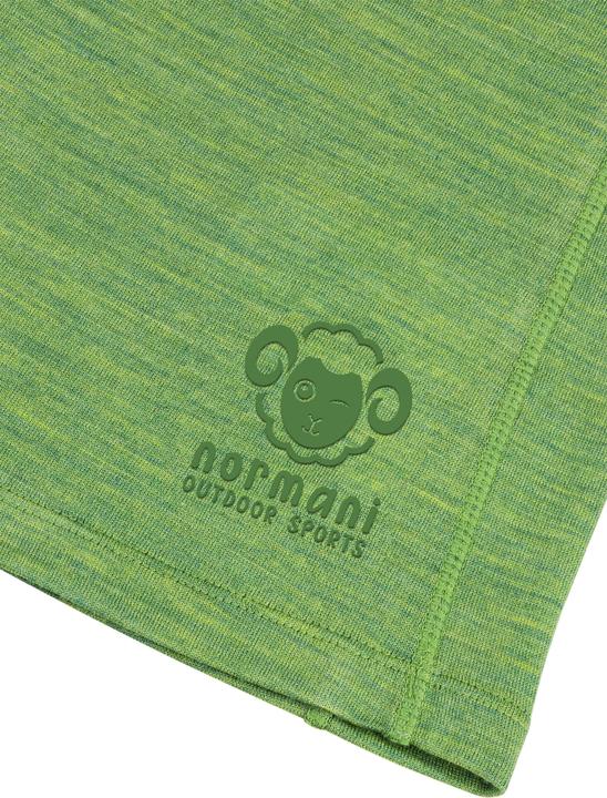 Produktbild Normani Kinder Merino Langarm mit 1/4 Zipper „Nyapari“ - 9545 (110, 116)