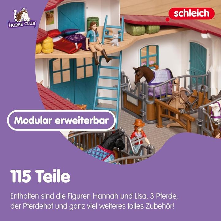 Produktbild Schleich Horse Club Reiterhof
