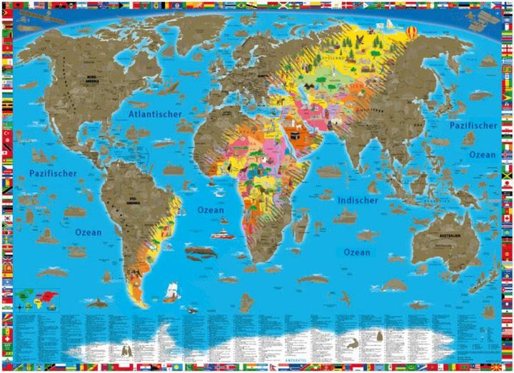 Produktbild Rubbelposter Welt